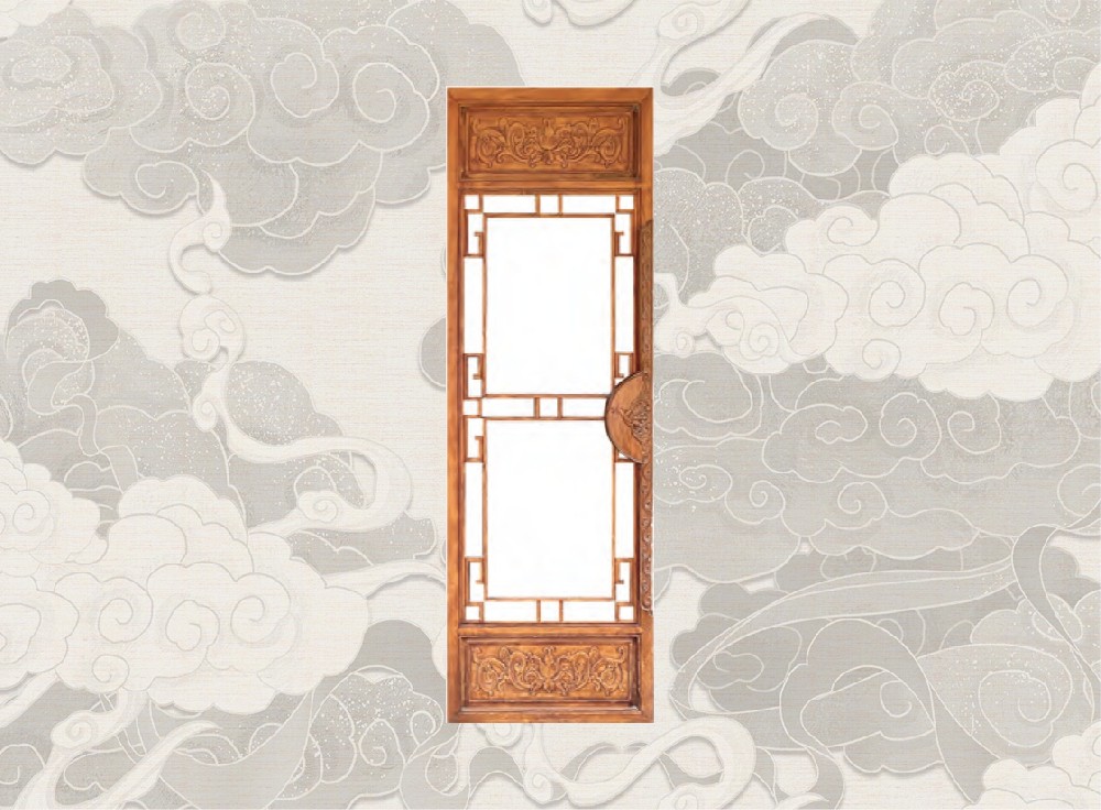 木质仿古门窗，岁月沉淀的木纹