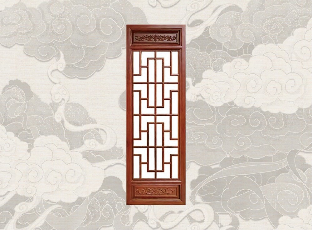 仿古花格中式门窗厂家在中式建筑中的运用